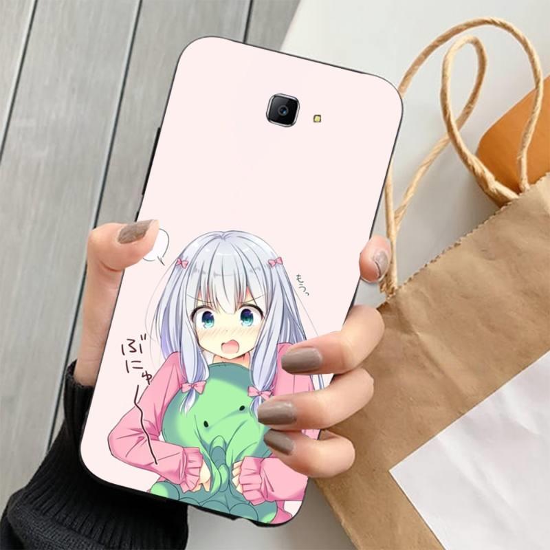 Eromanga Sensei Манга Аниме Чехол для телефона для Samsung Note 9 10 20 Plus Pro Ultra J6 J5 J7 J8 Мягкий черный чехол для телефона