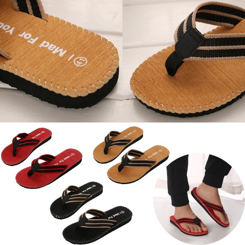 I Mad For You Men's Stylish And Ventilated Flip Flops