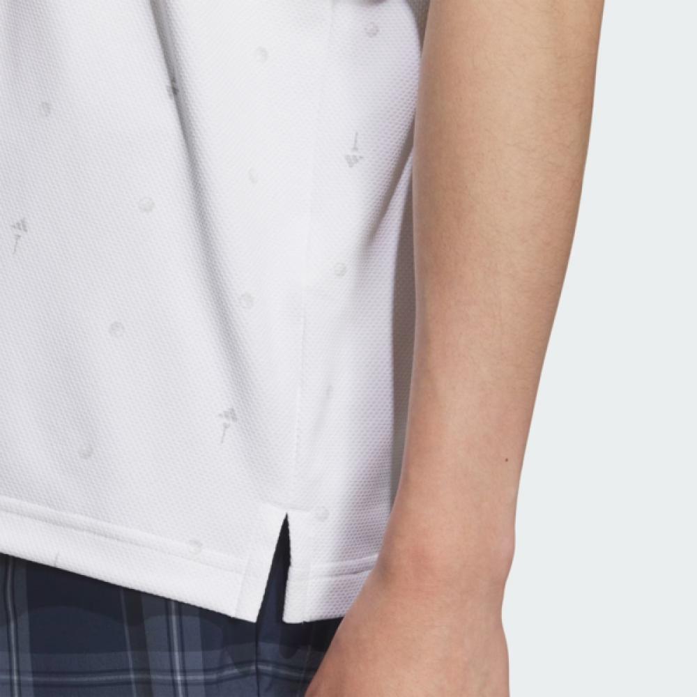 Adidas Мужская футболка-поло с коротким рукавом с монограммой PG Je7146