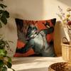 Fashion BBloodborneses Cushion Cover Versatile DoubleSided Pillow Case Fit for Sofa Bed Car  Daily Decor