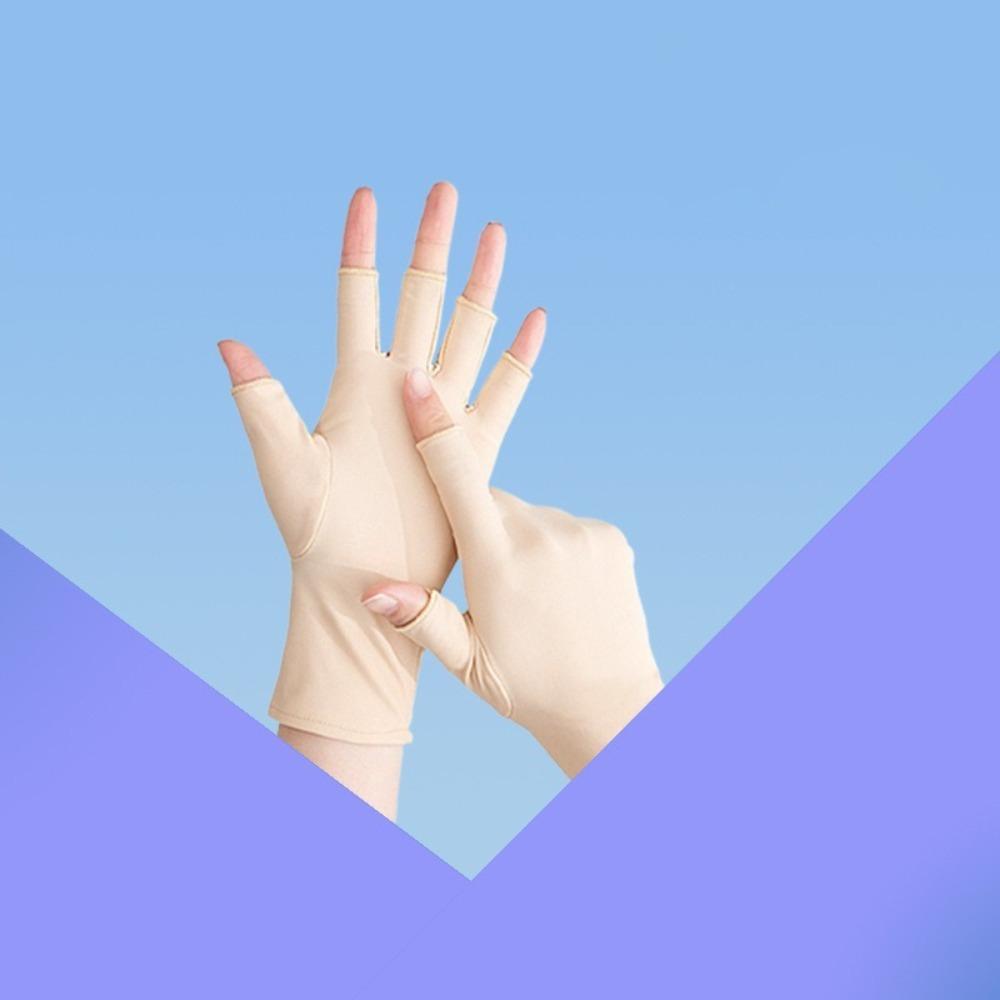 Sunscreen Gloves For Nail Art Gel UV LED Lamp Tool Nail Art Glove UV Protection Gloves Protecter Gloves