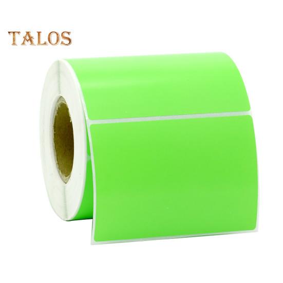 Прямые термоэтикетки Самоклеящаяся термопринтерная этикеточная лента Многоцелевые прочные на разрыв этикетки Наклейки для самостоятельной печати Логотип QR-код Имя Тег