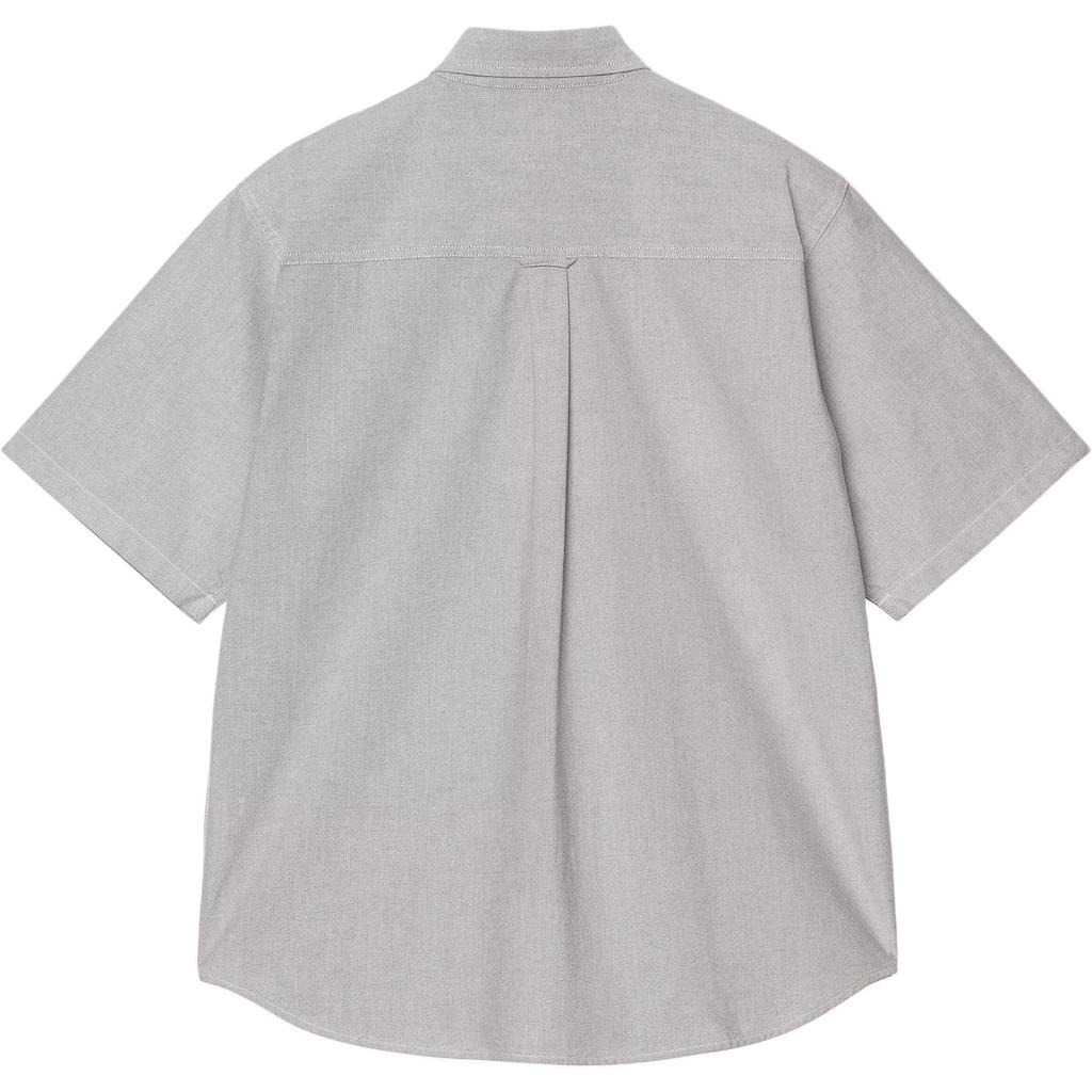Carhartt WIP Минималистичная Модная Удобная Рубашка с Коротким Рукавом Мужские рубашки Серый I031454-2V3-XX