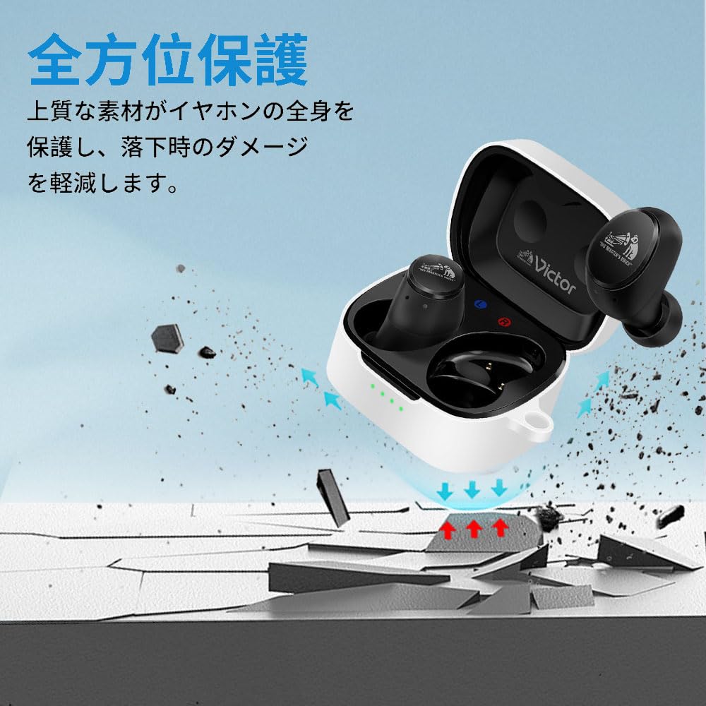 Для JVC Kenwood Victor Чехол с крючком для предотвращения падения мягкий силиконовый спортивный крутой противоударный мягкий чехол защита от падения HA-FX550T [HVUYAL]