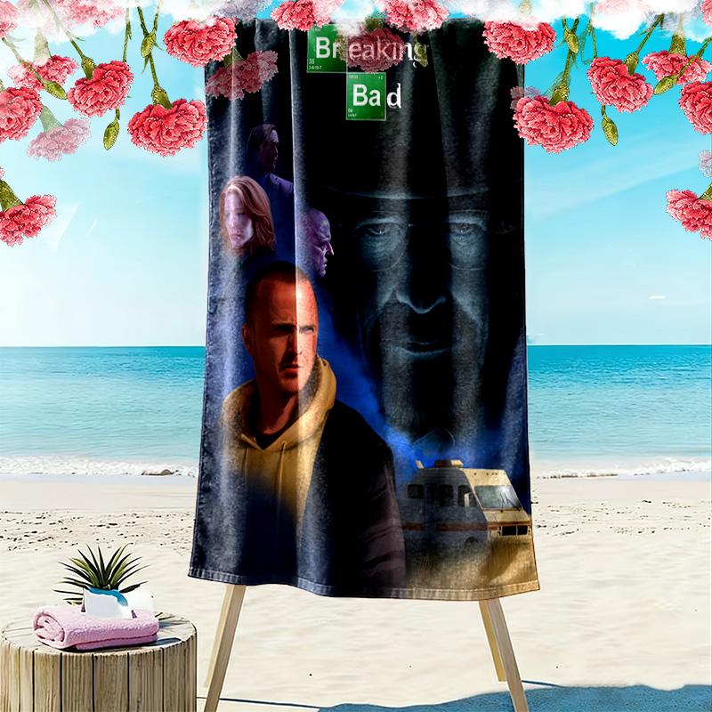 Chemical Chaos Unleashed beach towel Portable for travel Outdoor camping seaside swim Absorbent bath towel Fashion Outdoor picnic beach mat Comfort