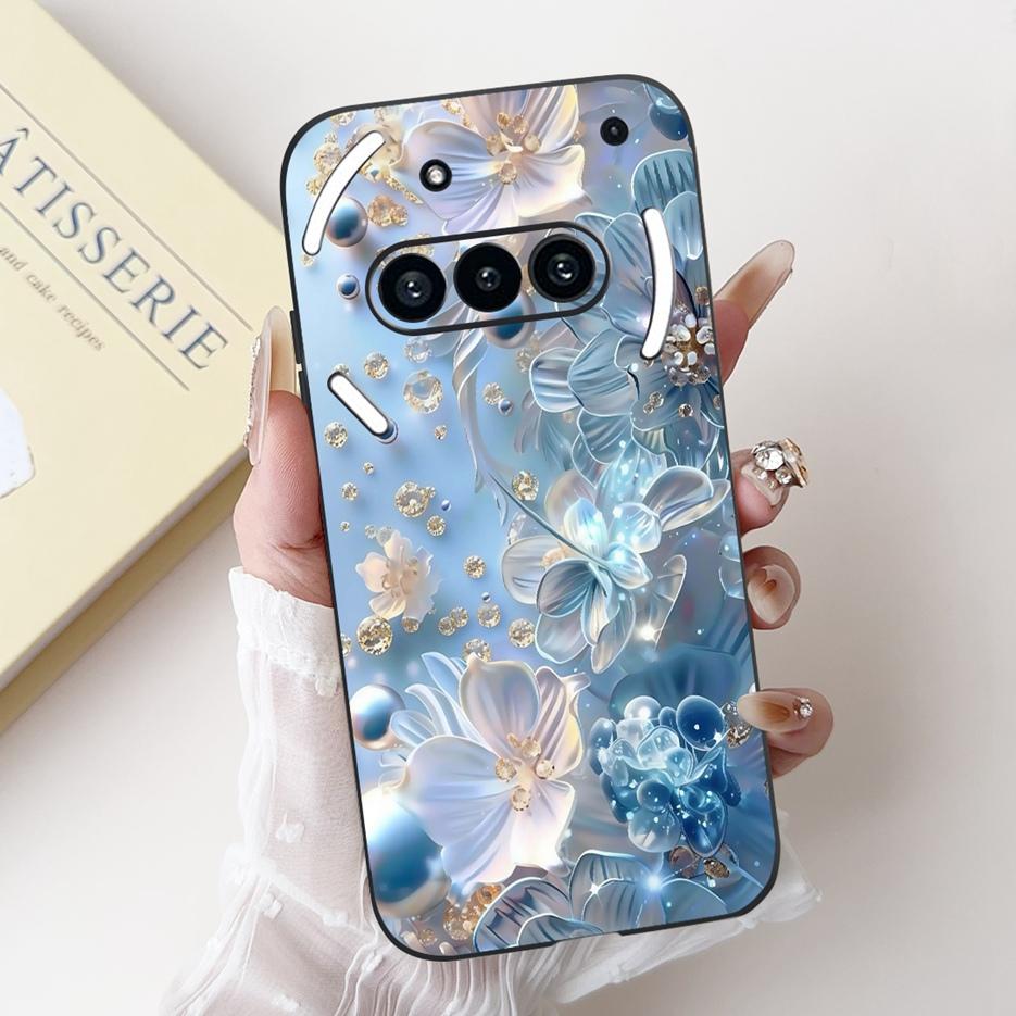Чехол для Nothing Phone 3A A059 Роскошный чехол с покрытием "Конфетный" Мягкий силиконовый чехол для телефона Nothing Phone 3A Pro A059P Phone3A Fundas