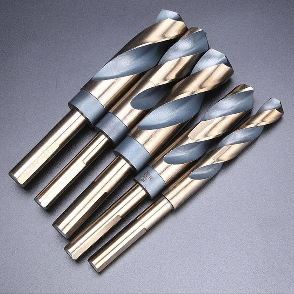 Сверло HSS Спиральное Сверло Цилиндрический Хвостовик Инструмент для Сверления Металлических Отверстий Сверла с Уменьшенным Хвостовиком Инструмент для Сверления