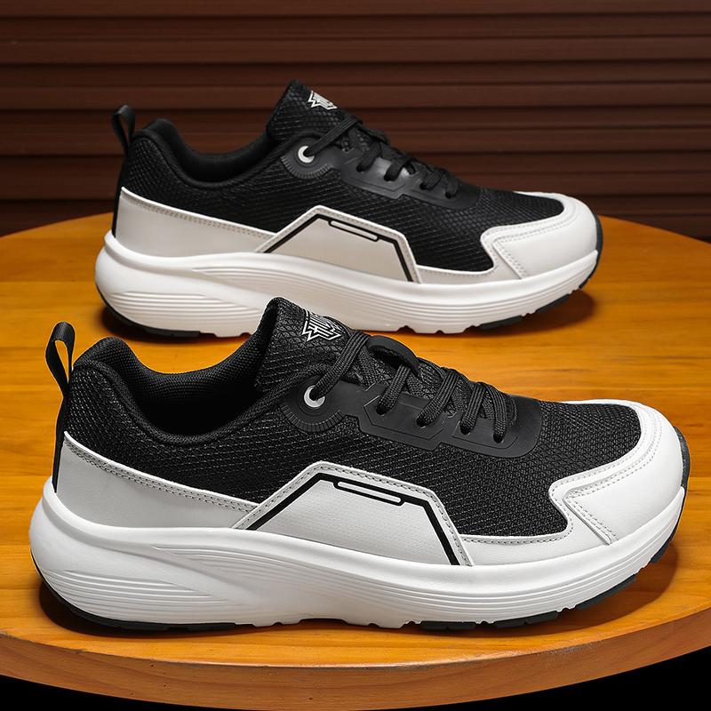 TUINANLE Men'S Wide Toe Walking Shoes Lightweight Non-Slip Walking Tennis Shoes Comfortable Barefoot Sneakers