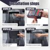 Center Console Hidden Box Tray for Toyota 4Runner Accessories 2010- 2024 Interior Armrest Hidden Privacy Storage Organizer