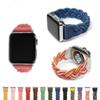 Плетеный ремешок для Apple Watch Ultra series 8 7 6 SE 5 4321 тканый нейлоновый ремешок для iWatch 38 40 44 4245 мм, эластичный ремешок классического дизайна