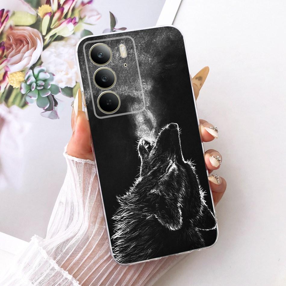 Для Realme C75 C75x Чехол для телефона с рисунком Крутой Дракон Тигр Для Realme C75 4G C 75 75X Мягкие Силиконовые TPU Чехлы