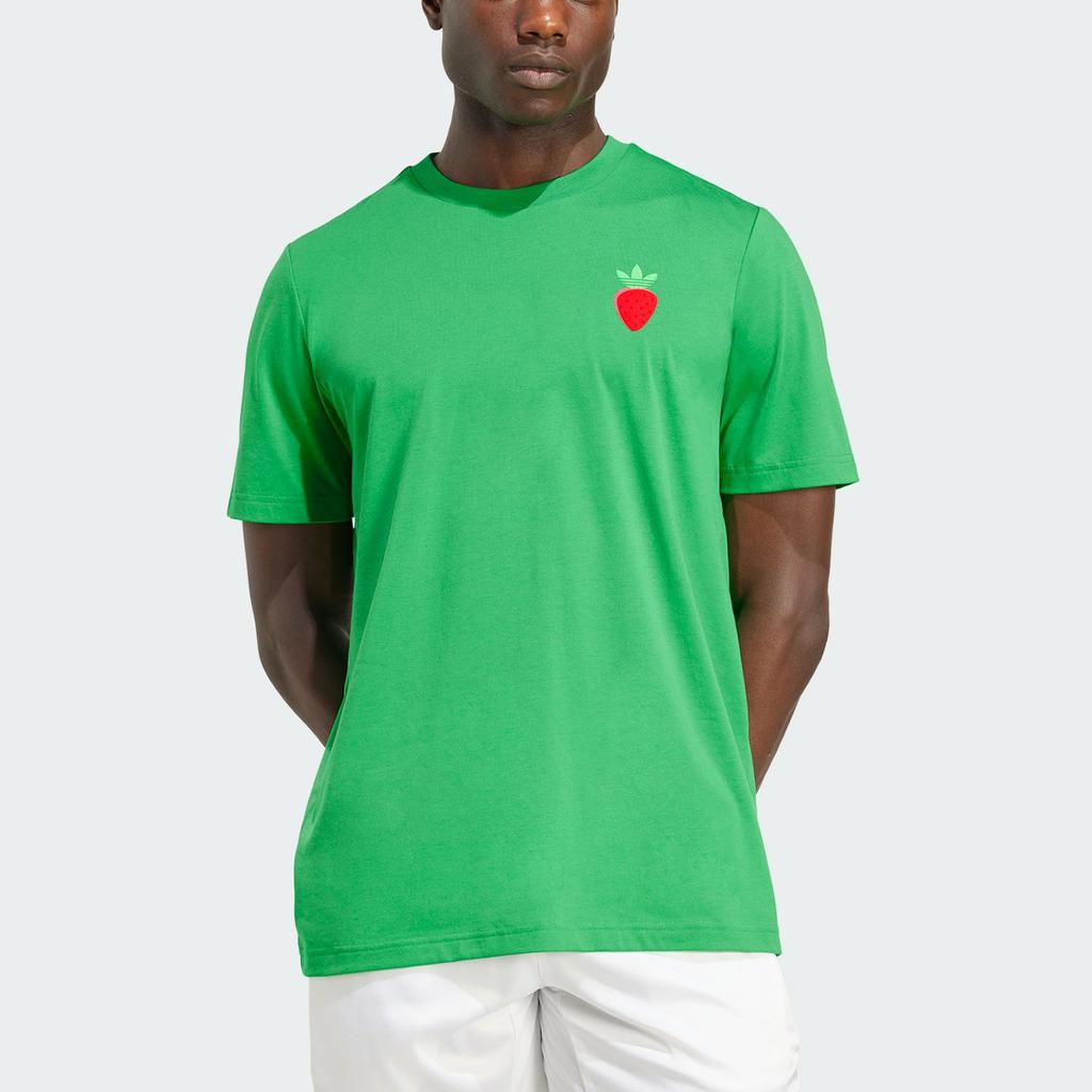 Adidas Оригинальная теннисная футболка Originals Climacool SS25 с графикой, быстросохнущая, охлаждающая, спортивная, мужская, топы JV8496