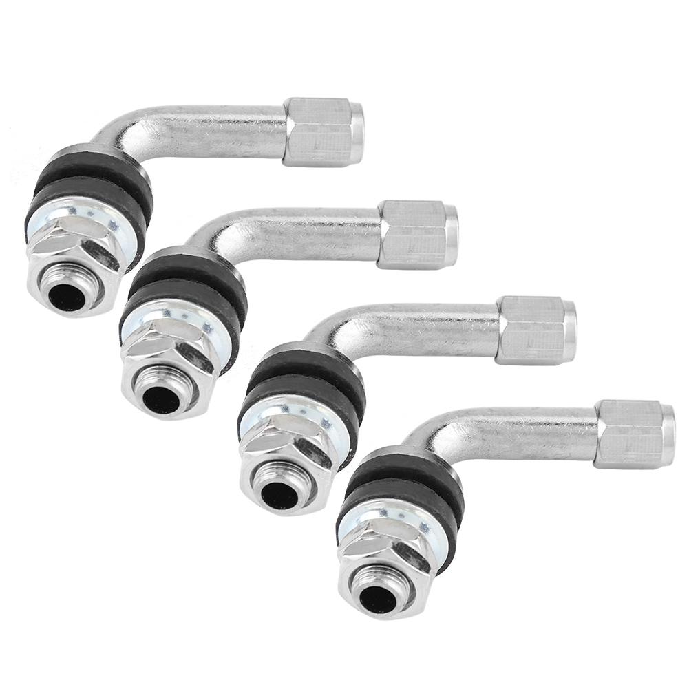 90 Degree Tire Valve Stem Tire Valve Stem 90 Degree Angle Tire Valve Stems for Car Motorcycle Tyre Tyre Valve Stem Valve Stems 1