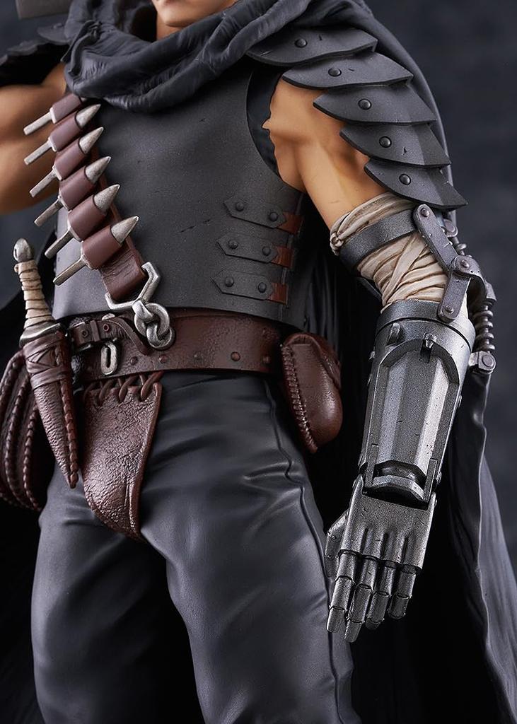 POP UP PARADE Berserk Guts Large Plastic Painted Complete Figure [Black Swordsman] Non-Scale