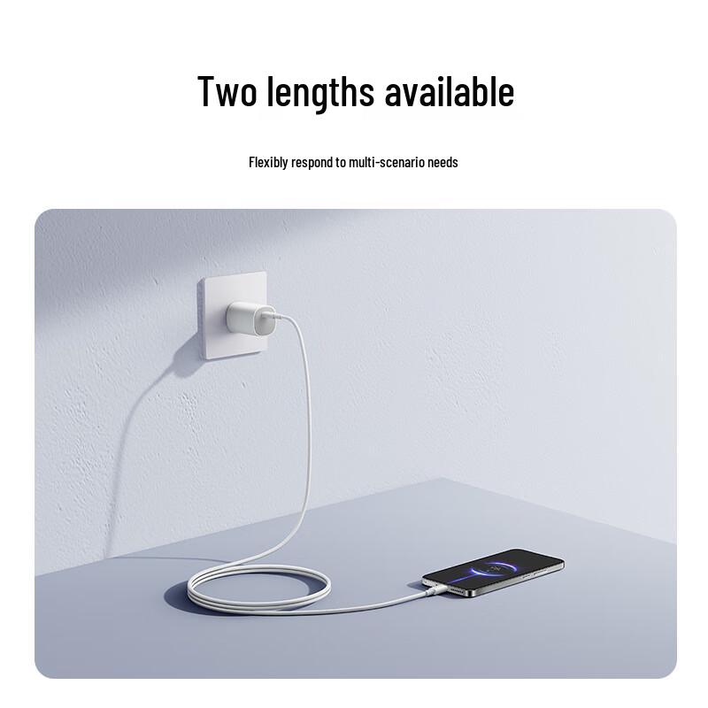 Плетеный кабель Xiaomi 6A USB-C на USB-C для быстрой зарядки