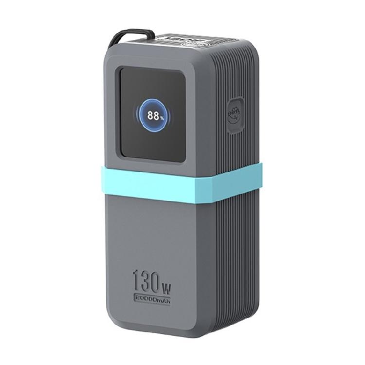 Противоударный силиконовый чехол для 130 Вт/100 Вт 20000 мАч Power Bank, органайзеры для кабелей быстрой зарядки, чехол для хранения, силиконовая защита