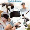 Fone Bluetooth наушники Спортивная повязка на голову для сна Эластичные беспроводные наушники Музыкальная маска для глаз Беспроводная Bluetooth-гарнитура повязка на голову