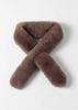 Lara Fur Scarf Petit-Cocoa