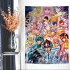Японское Горячее Аниме Saint Seiya Мультяшный Гобелен Искусство Научная Фантастика Комната Домашний Декор Настенные Листы