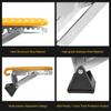 Universal Car Door Step SUV Truck Foldable Door Latch Step with Adjustable Angle for Car Roof Access