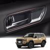 ДЛЯ нового Land Cruiser 250 Land Cruiser 250 TRJ250W GDJ250W Пользовательские детали Дверь автомобиля Внутренняя часть двери Чаша двери автомобиля Внутренняя ручка Декоративная рамка Кнопка Рамка