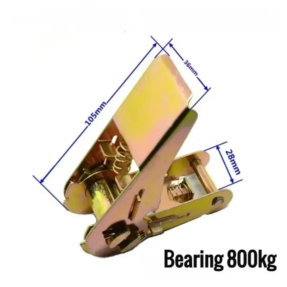 Luggage Strap Heavy Duty Cargo Straps Adjustable Lashing Belts Portable Cargo Strap Ratchet