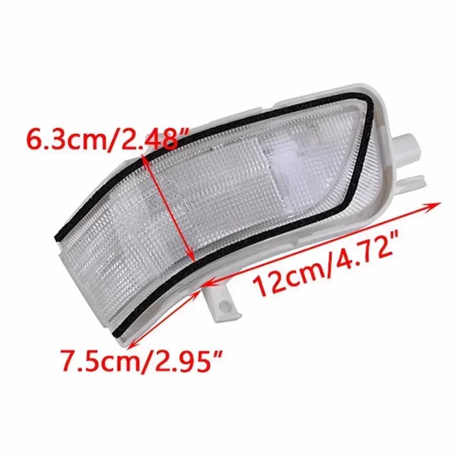 For Honda CRV CR-V 2007-2011 Car Accessories Rearview Side Mirror Turn Signal Light Outer Wing Mirrors Lamp Shell