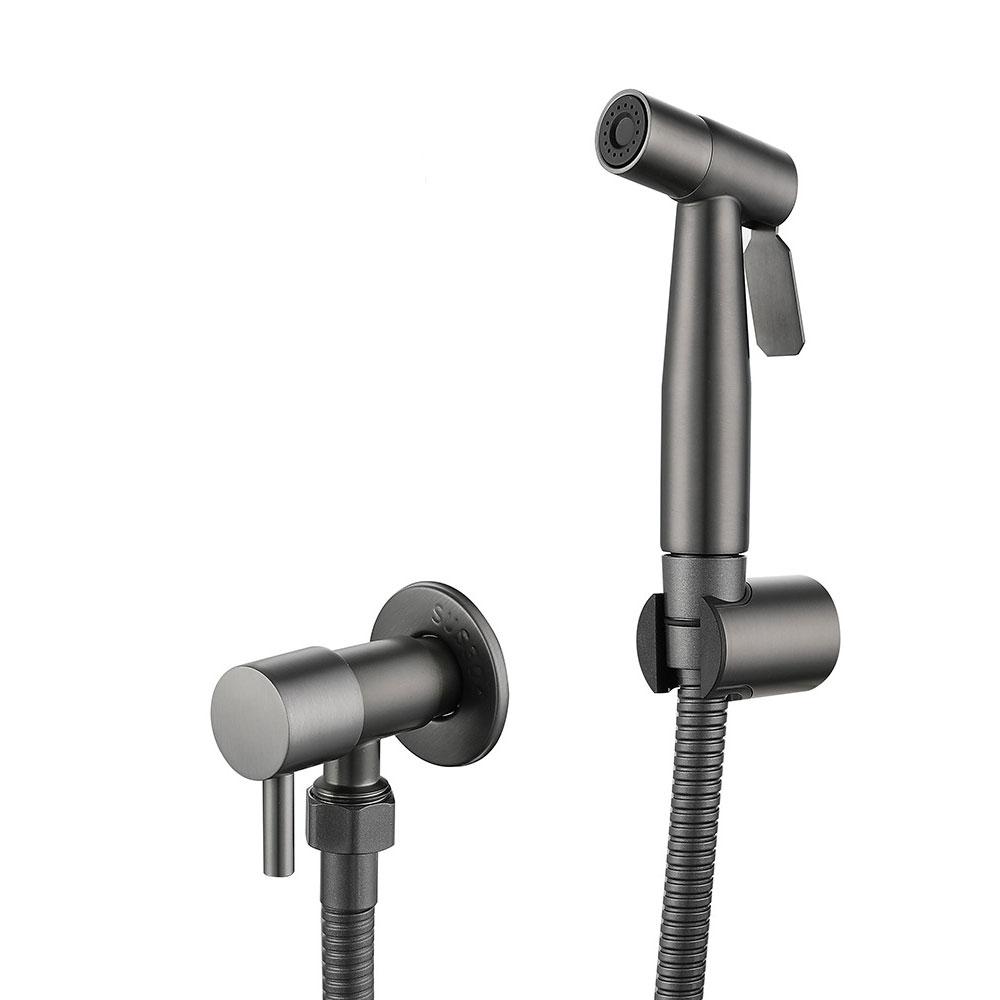 304 Stainless Steel Hand Shattaf Toilet Bidet Spray and Bathroom Bidet Spray Shower With Bidet Faucet