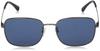 Солнцезащитные очки EA2117D MATTE LENS 58 [Emporio Armani] мужские GUNMETAL/BLUE
