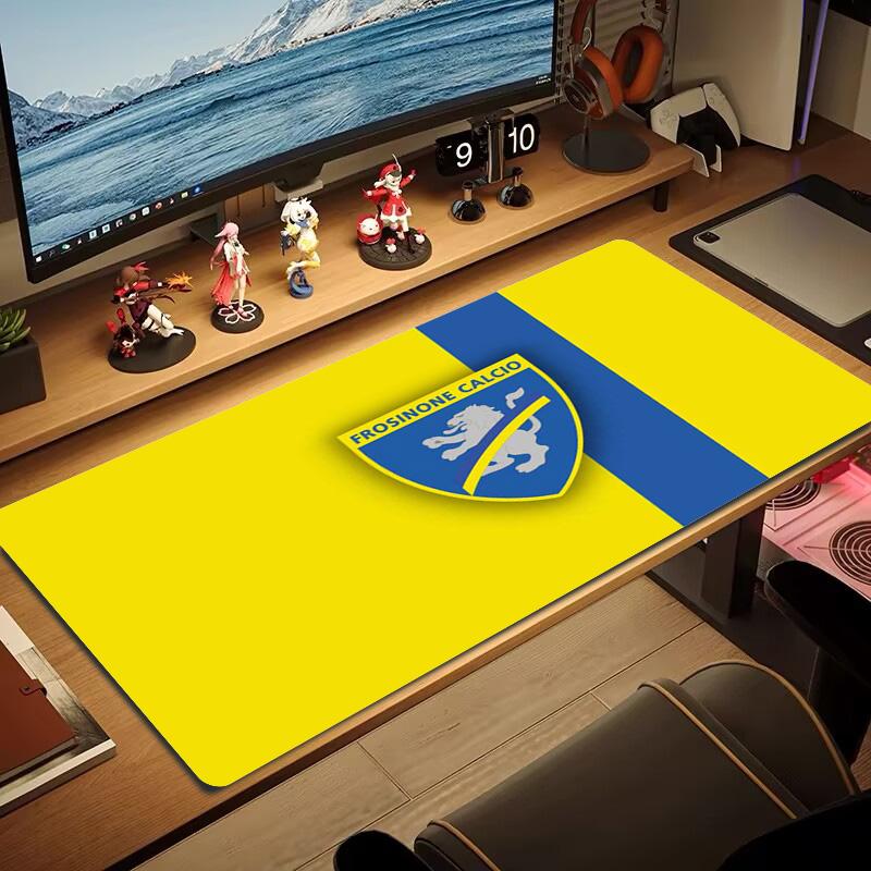 Frosinone Calcio Color Mouse Pad Large Gaming Table Cushion Non-slip Laptop Tablet Big Mousepad XXL Mat Mini PC Playmat With Lock edge