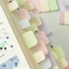 50-100 листов Simple Sticky Note Solid Color Mini Notepad Creative Study Memo Pad для детей Lovely Candlestick Index Note