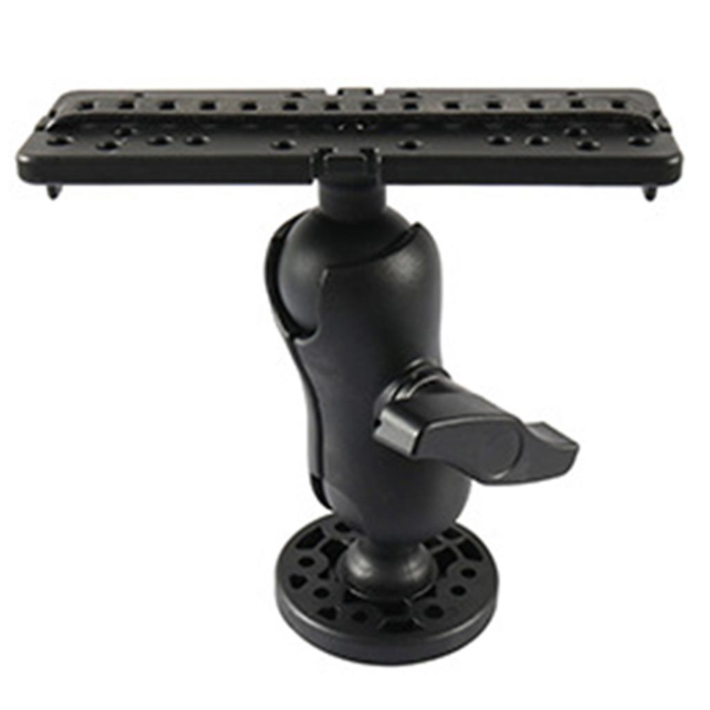 Основание для крепления эхолота, вращающееся на 360 градусов регулируемое крепление для стойки эхолота для лодки, каноэ