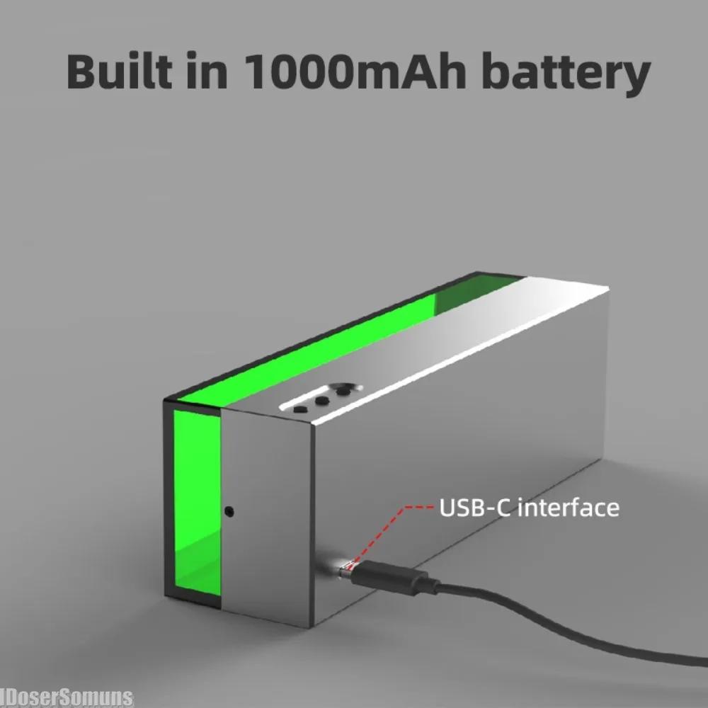 Светодиодный светильник-орнамент с подсветкой USB-C Интерфейс зарядки Три уровня яркости Офис Спальня Украшение для киберспортивной комнаты