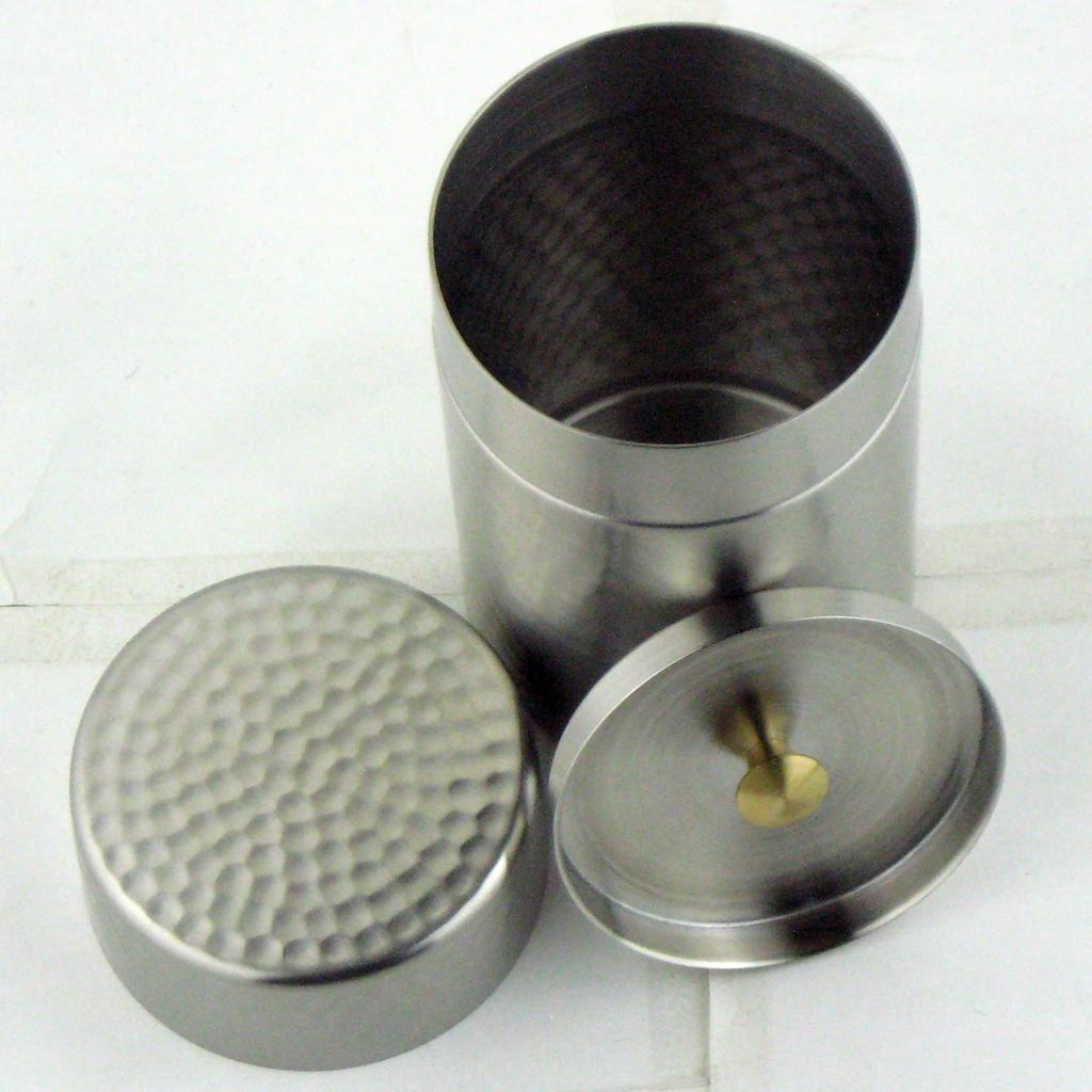 Nagao Нержавеющая сталь Чай Диаметр x 11см Сделано в Японии 18-8 Банка, Маленькая, Высота 6,5см, В коробке, SECCHU,