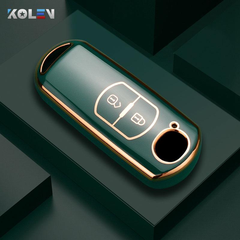 Fashion TPU Car Remote Key Case Cover Shell for Mazda 2 3 5 6 BL BM GJ Atenza Axela Demio CX-3 CX3 CX-5 CX5 CX7 CX-9 CX8 Keyless