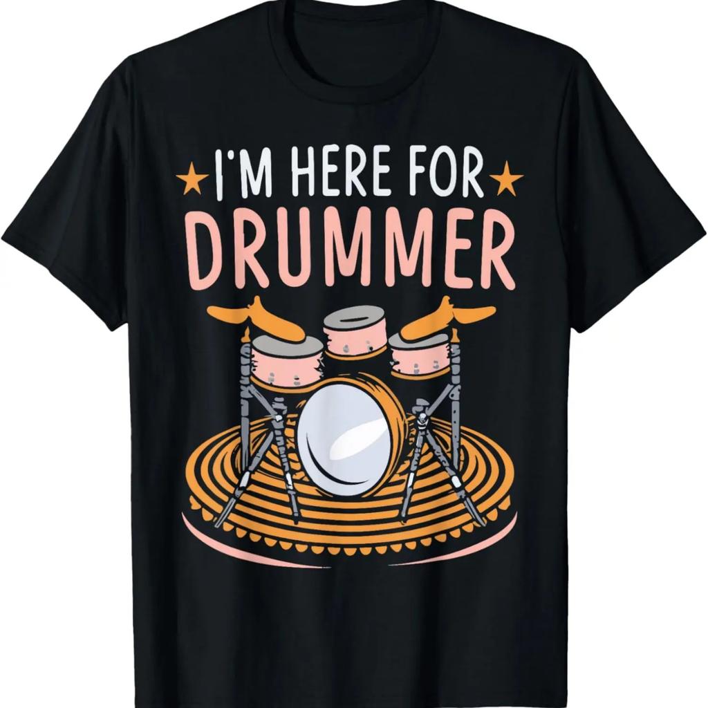 Cartoon penguin playing drums T-Shirt