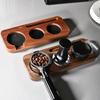 51MM 54MM 58MM Coffee Tamper Mat Station Stand Portafilter Holder Support Base Rack Walnut For Espresso Accessories Barista Tool