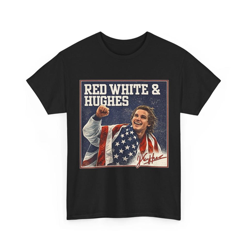 Hughes Jack USA T-Shirt, USA Flag Women Men Shirt