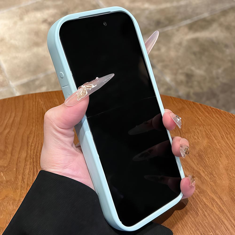 Матовый силиконовый чехол для телефона с мелкими отверстиями для iPhone 17 16 15 14 13 12 11 Pro Max Air Plus, полностью противоударный, мягкий задний бампер