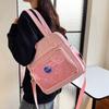 New Fashionable and Cute Bag Single Shoulder Transparent Messenger Bag Large Capacity Casual Women's Bag Student Women's Handbag