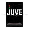 Forza Juve Metal Plaque Bar Create Club Bar Retro Custom Tin Sign Poster