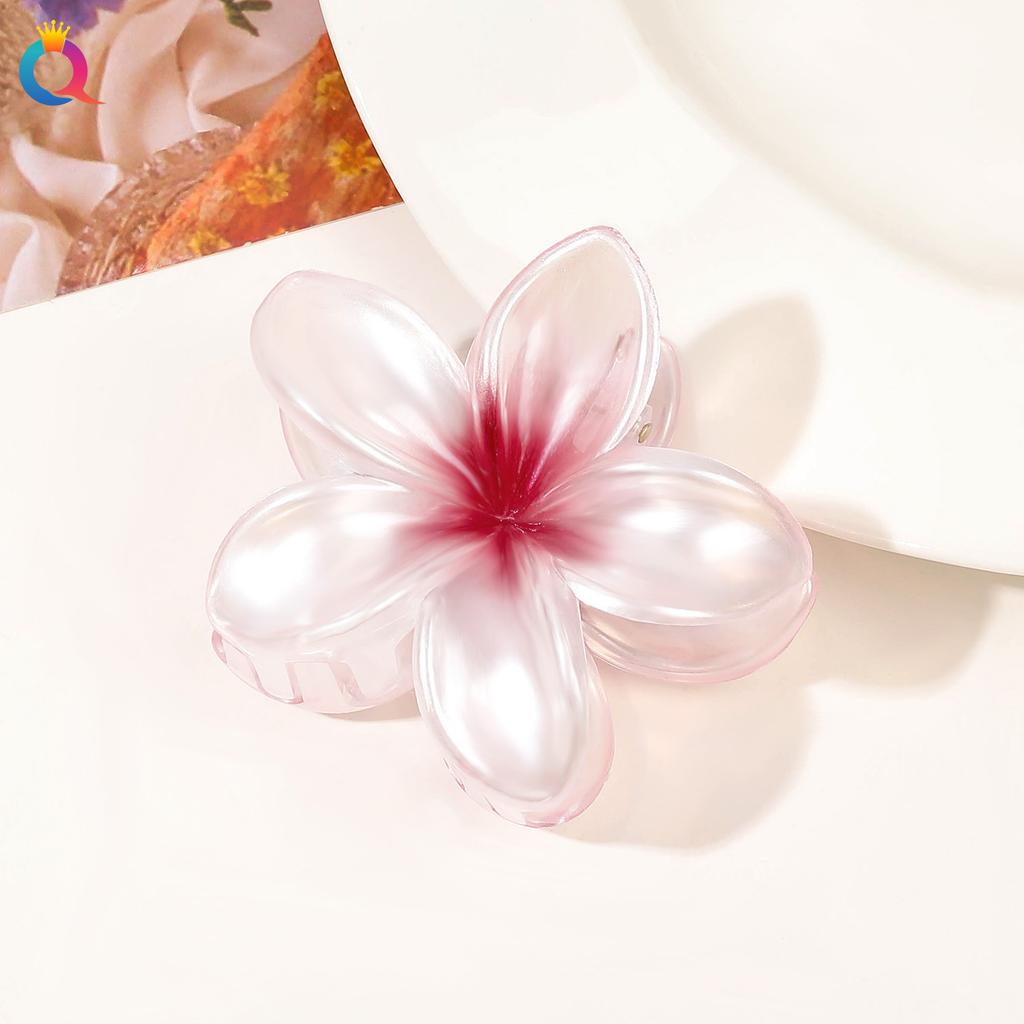 Fashion Bauhinia Egg Flower Hair Clip Back Head Bun Grab Clip Shark Hair Clip Accessories