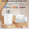 Tuya Smart Home ZigBee Thermostat Radiator Valve TRV Programmable App Remote Temperature Controller Alexa Google Home Voice