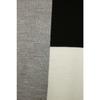 Black Color Block High Collar Knitwear Sweater Tctaw22ak0054