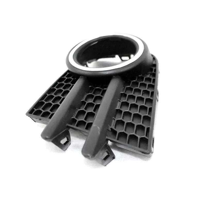 Корпус противотуманной фары переднего бампера, автомобильные аксессуары, подходящие для Volkswagen Tiguan 2012-2018, держатель корпуса противотуманной фары с хромированным кольцом