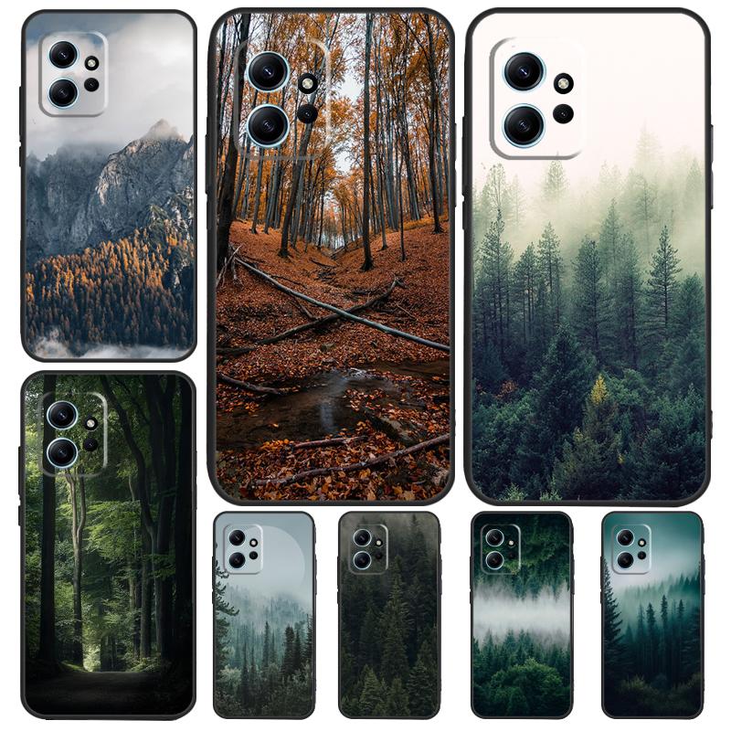 Beautiful Mountain Forest Nature Case For Xiaomi Redmi Note 11 12 10 Pro 8 9 Note 12S 11S 9S 10S Redmi 12C 9C 10C 12 Cover