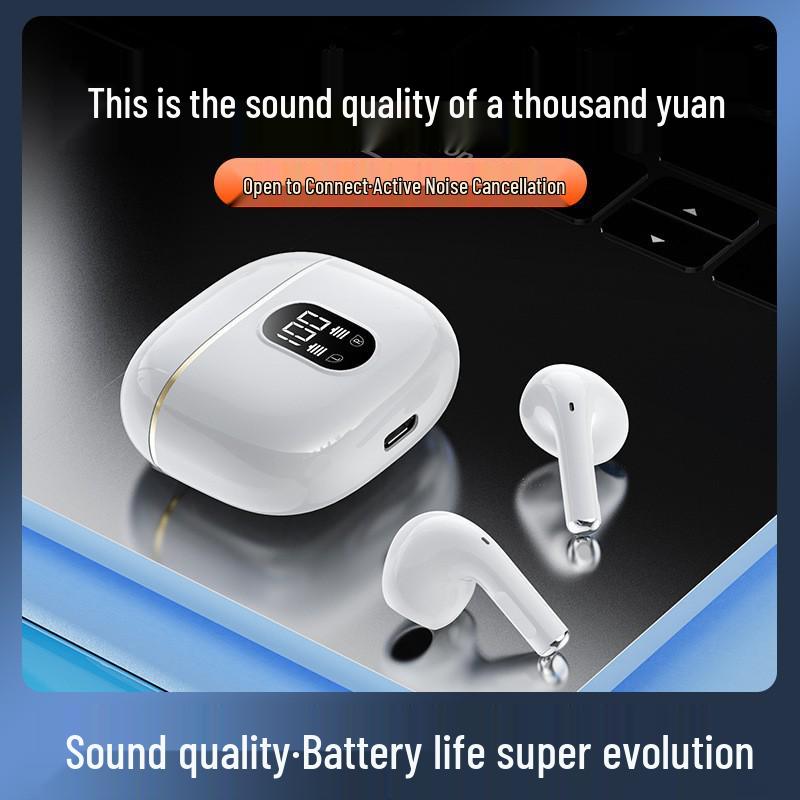 Беспроводные наушники X15 True Wireless - Шумоподавление, Индикатор заряда батареи, Низкая задержка, Высокое качество звука, Сверхдолгий срок службы батареи.