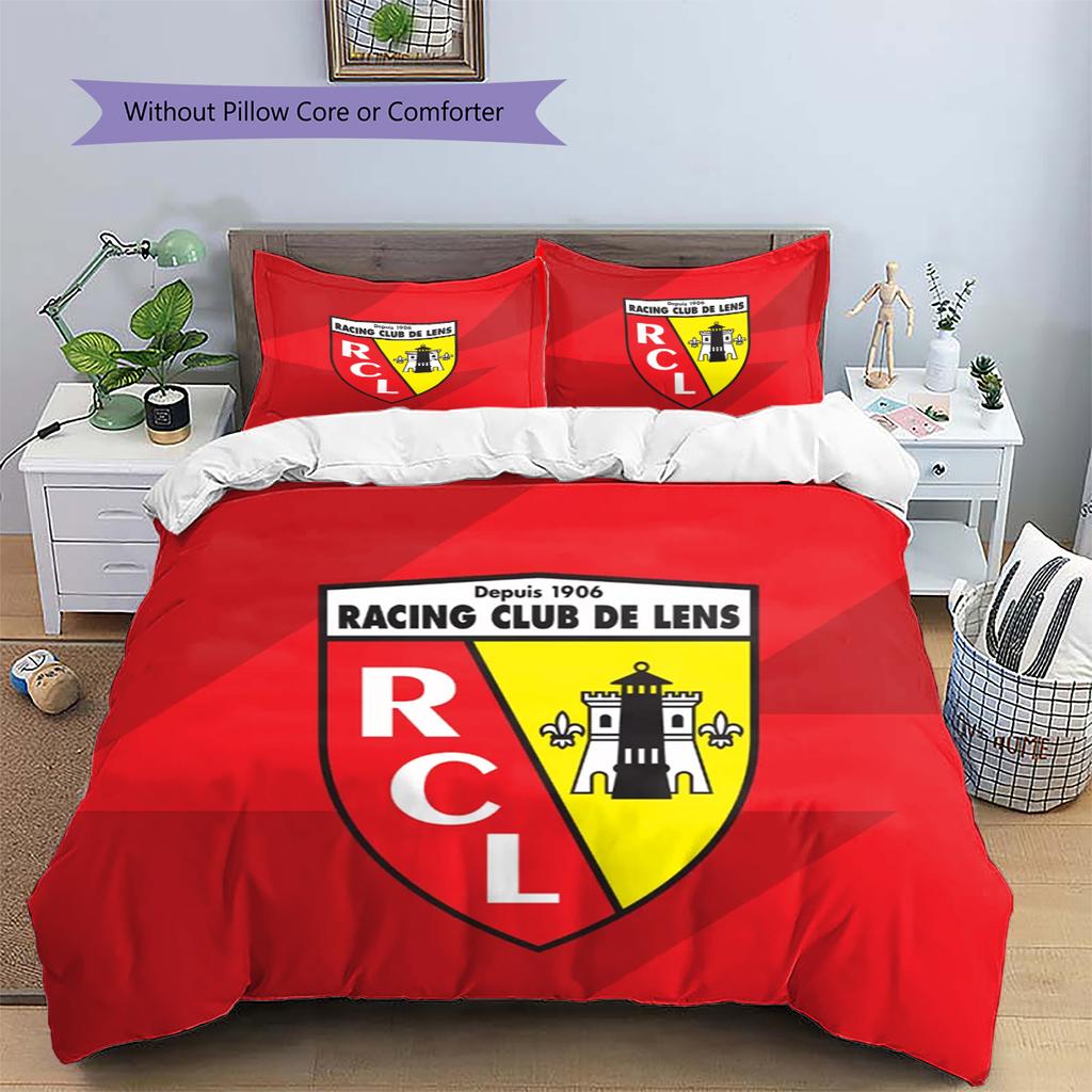 RC Lens Pattern Bedding Home Decoration Birthday Gift (1 * duvet cover + 2 * pillowcase, without core)