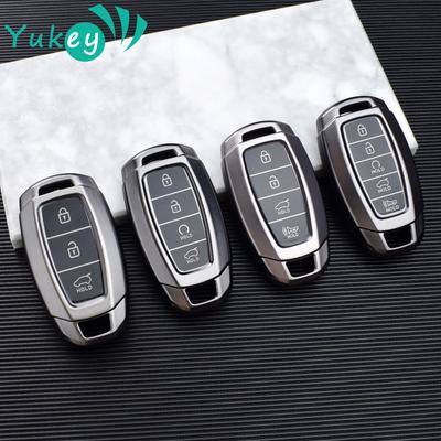 Чехол для автомобильного ключа из ТПУ для Hyundai Elantra Grandeur Accent Solaris Sonata Palisade Kona Creta I20 I30 IX35 IX25 Auto Shell Fob