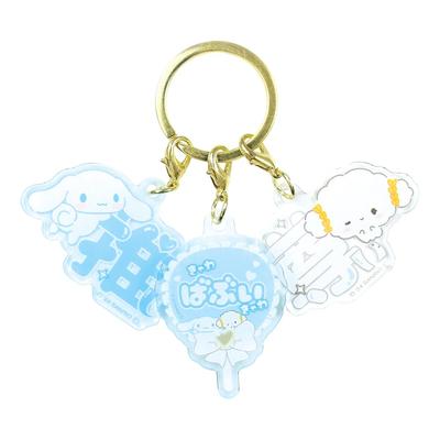 Tees Factory Sanrio Sukipi 3 Брелок с подвеской Синий Белый x Ш5 x & В3,8 Г 0,3 см SR-5541982BW